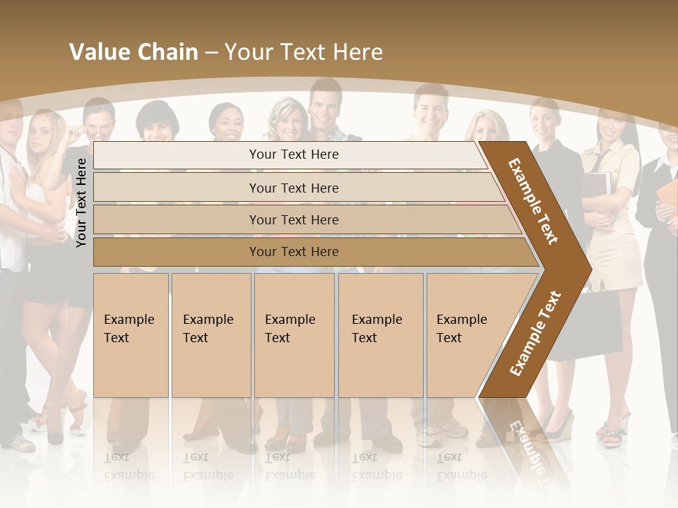 White Educated Youth PowerPoint Template