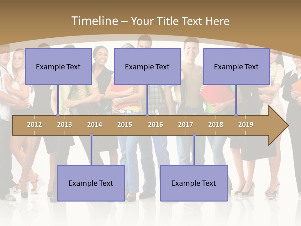 White Educated Youth PowerPoint Template