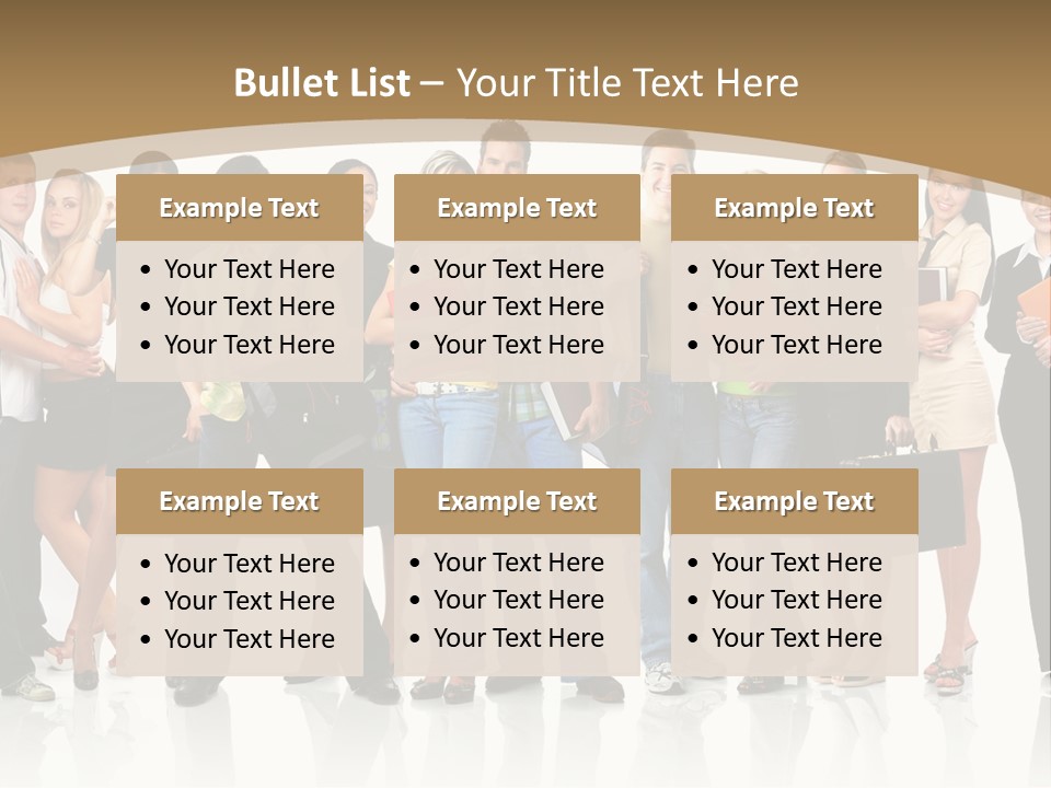 White Educated Youth PowerPoint Template