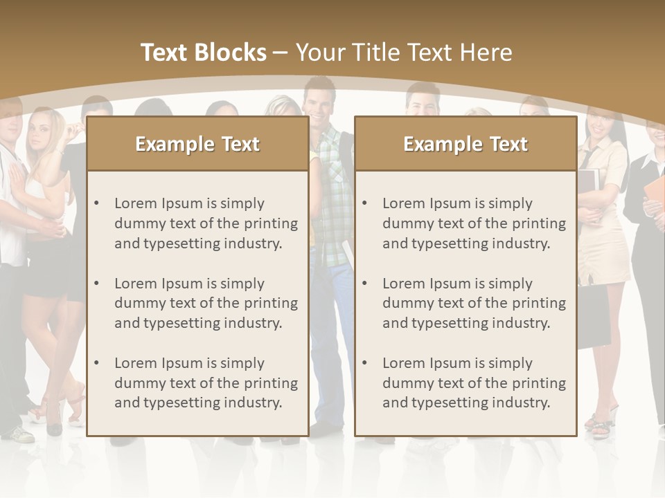 White Educated Youth PowerPoint Template