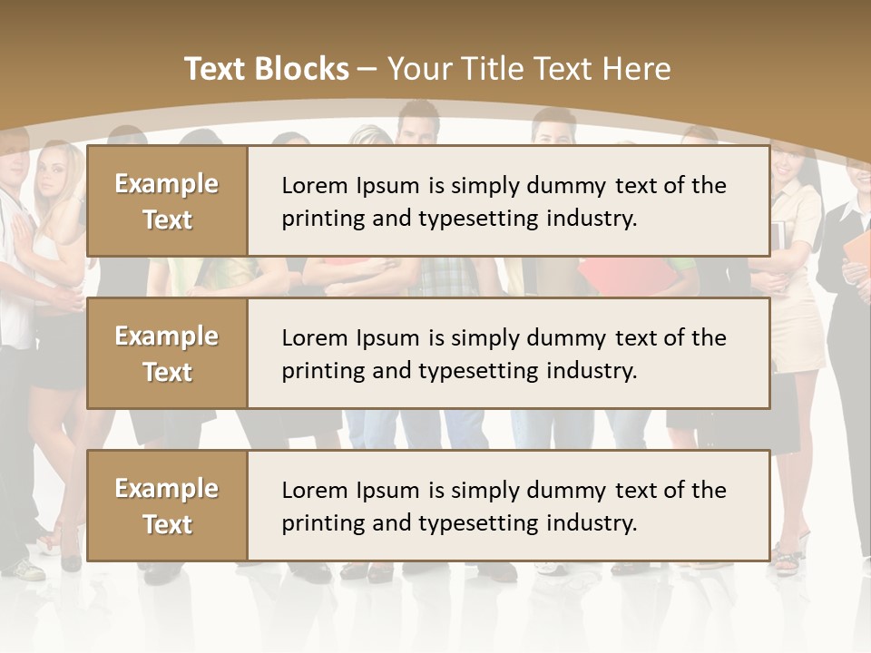 White Educated Youth PowerPoint Template