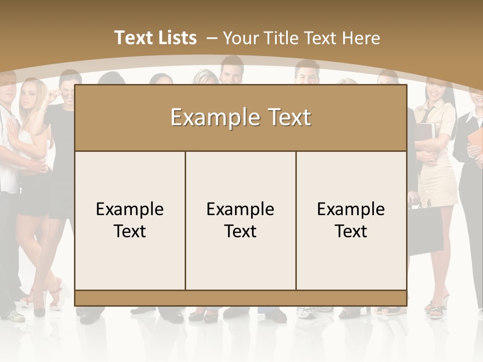 White Educated Youth PowerPoint Template