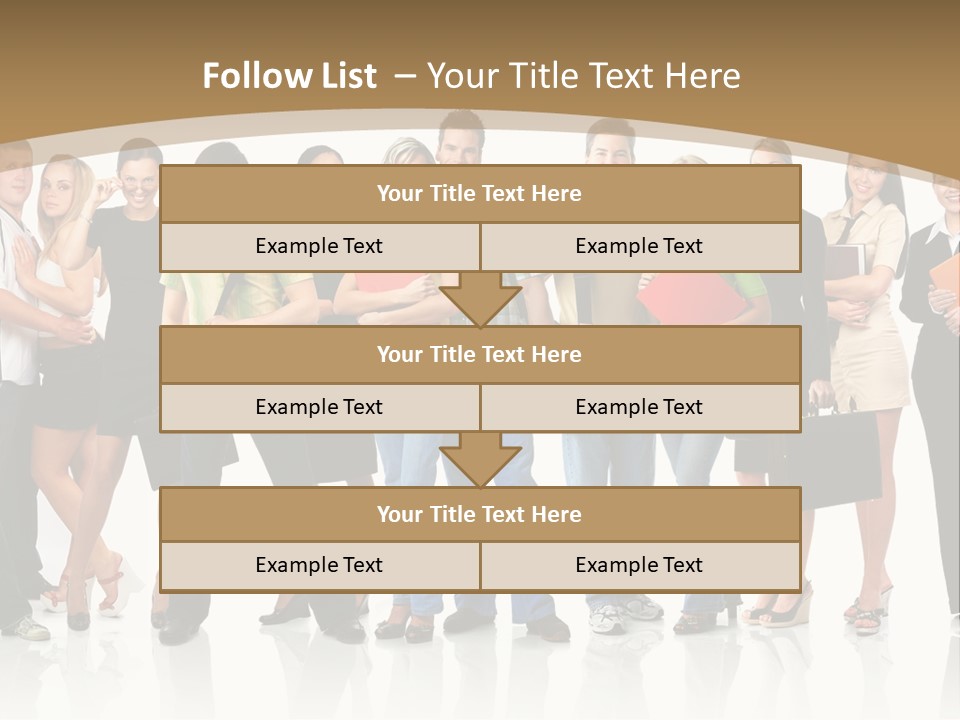 White Educated Youth PowerPoint Template