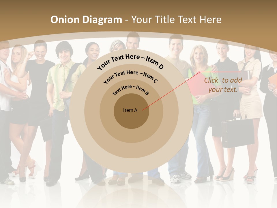 White Educated Youth PowerPoint Template