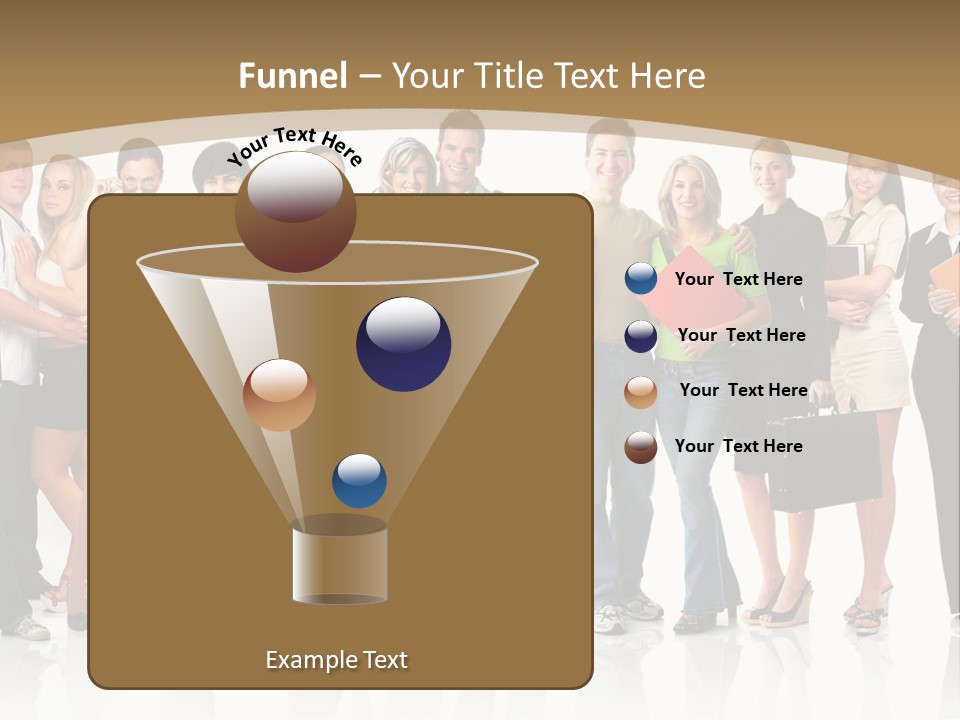 White Educated Youth PowerPoint Template