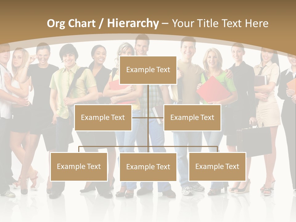 White Educated Youth PowerPoint Template