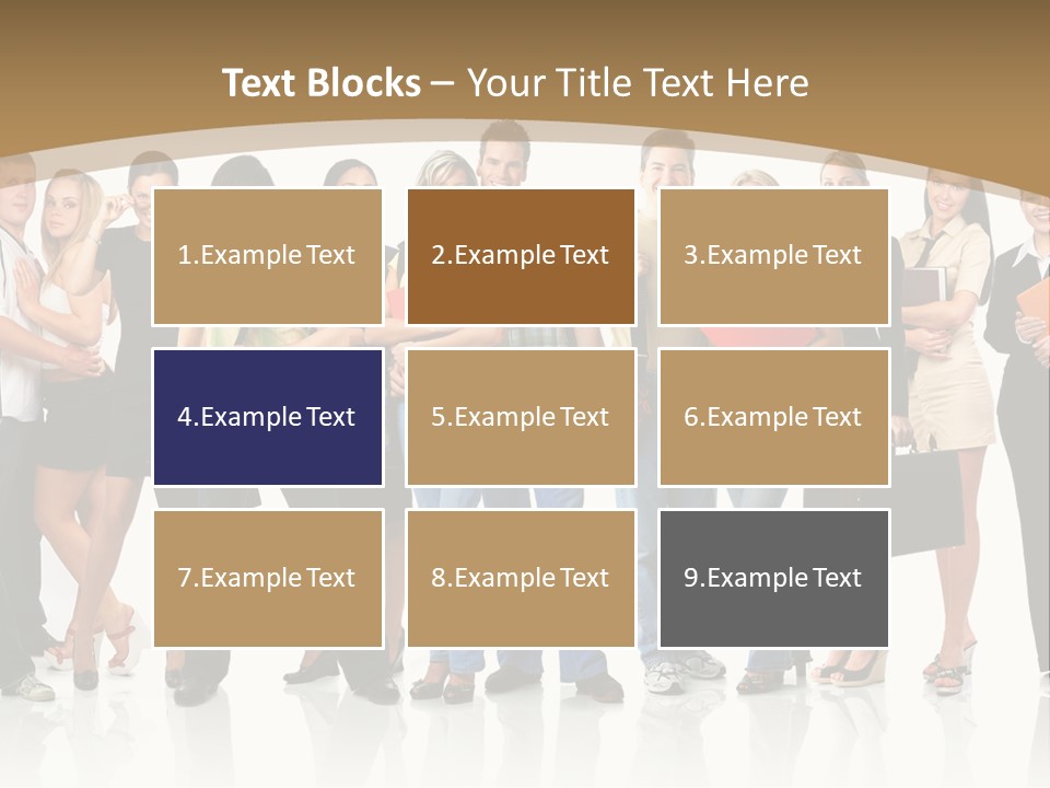 White Educated Youth PowerPoint Template