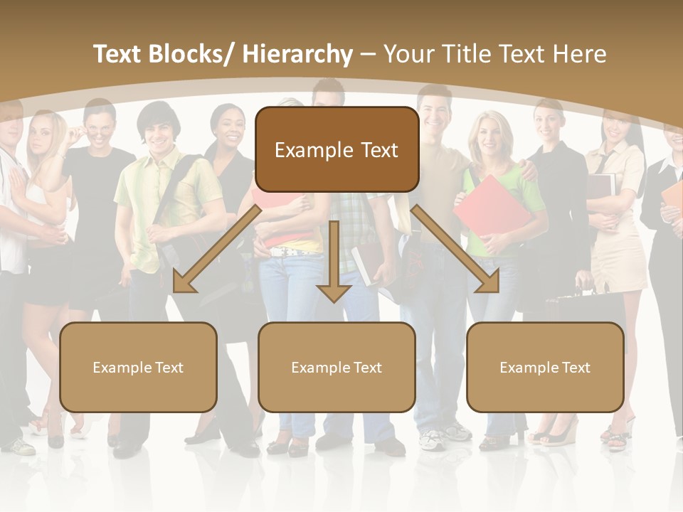 White Educated Youth PowerPoint Template