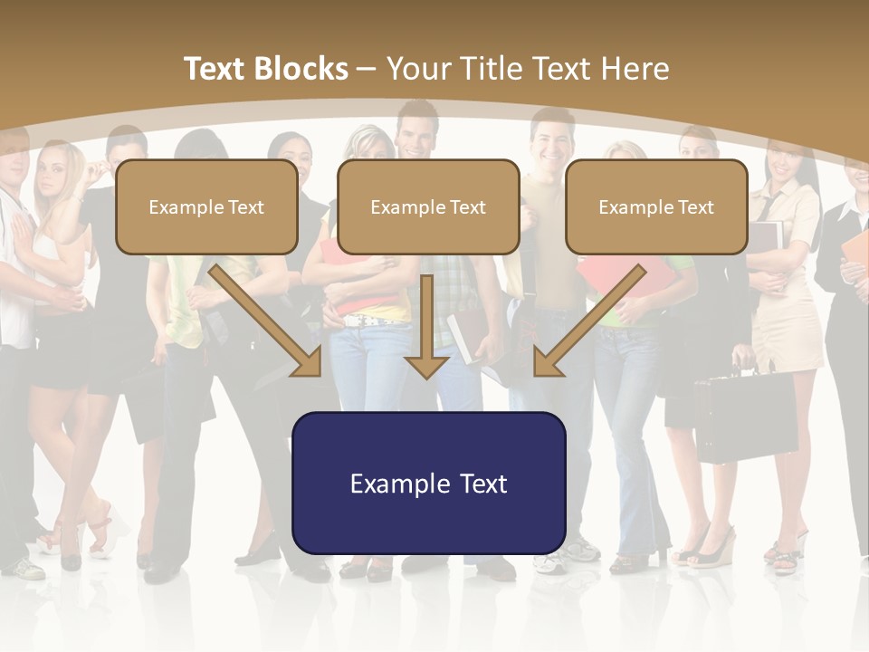 White Educated Youth PowerPoint Template