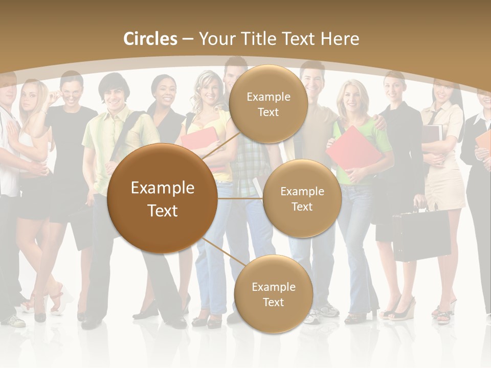 White Educated Youth PowerPoint Template