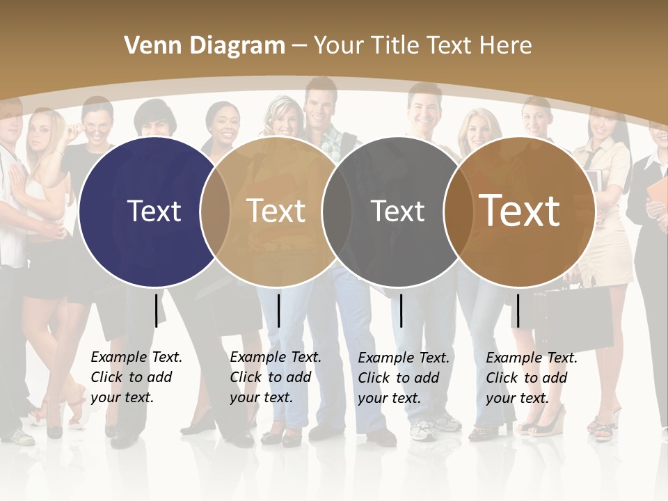 White Educated Youth PowerPoint Template