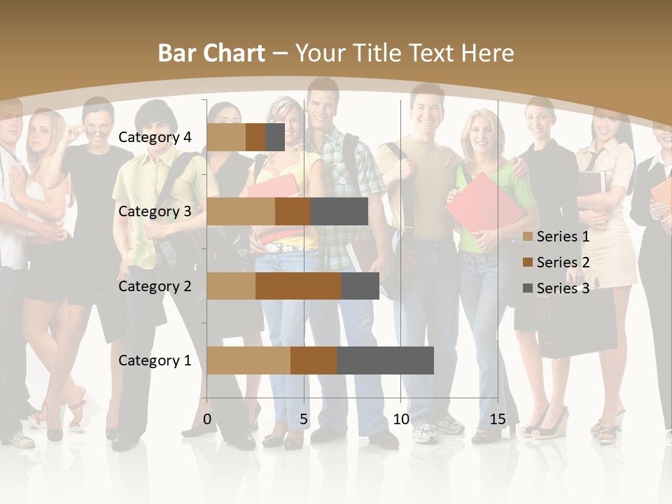 White Educated Youth PowerPoint Template