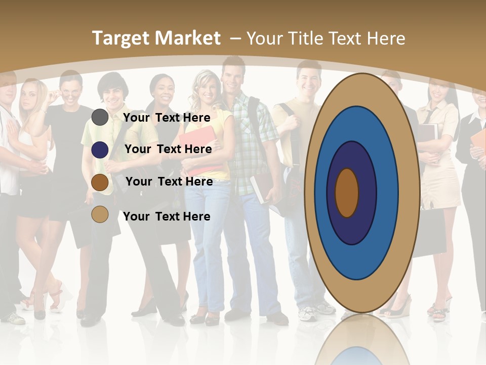 White Educated Youth PowerPoint Template