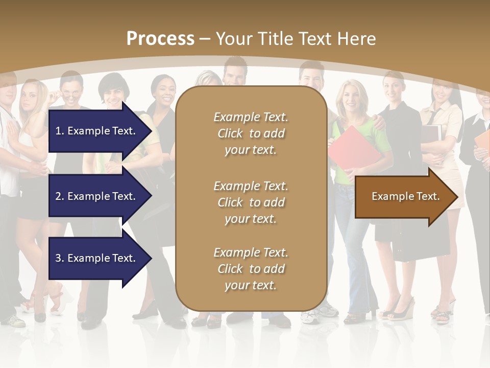 White Educated Youth PowerPoint Template