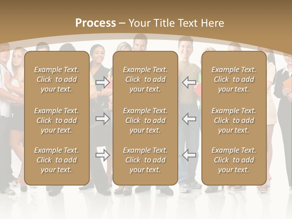 White Educated Youth PowerPoint Template