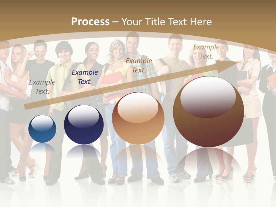 White Educated Youth PowerPoint Template
