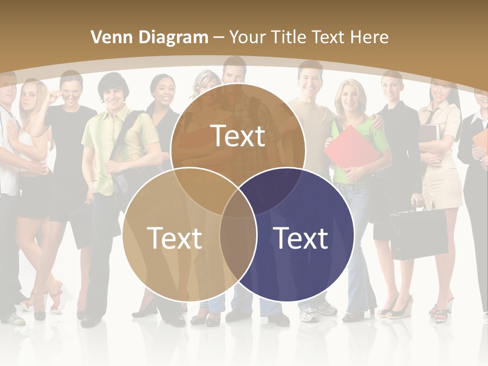 White Educated Youth PowerPoint Template