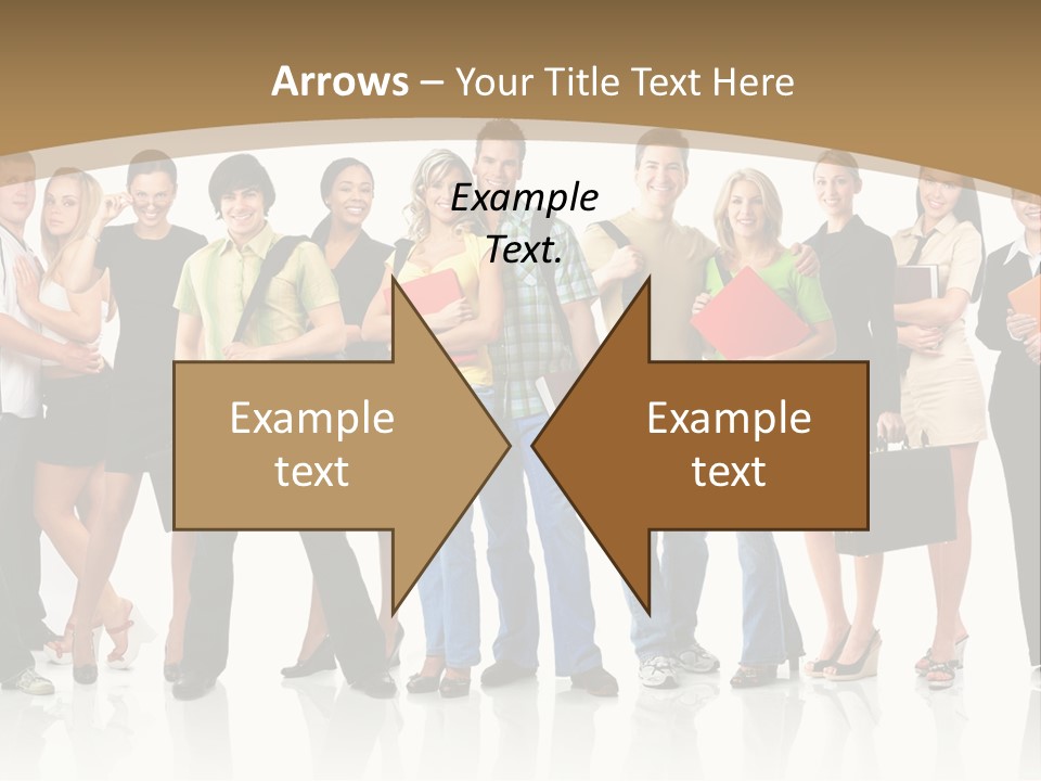 White Educated Youth PowerPoint Template