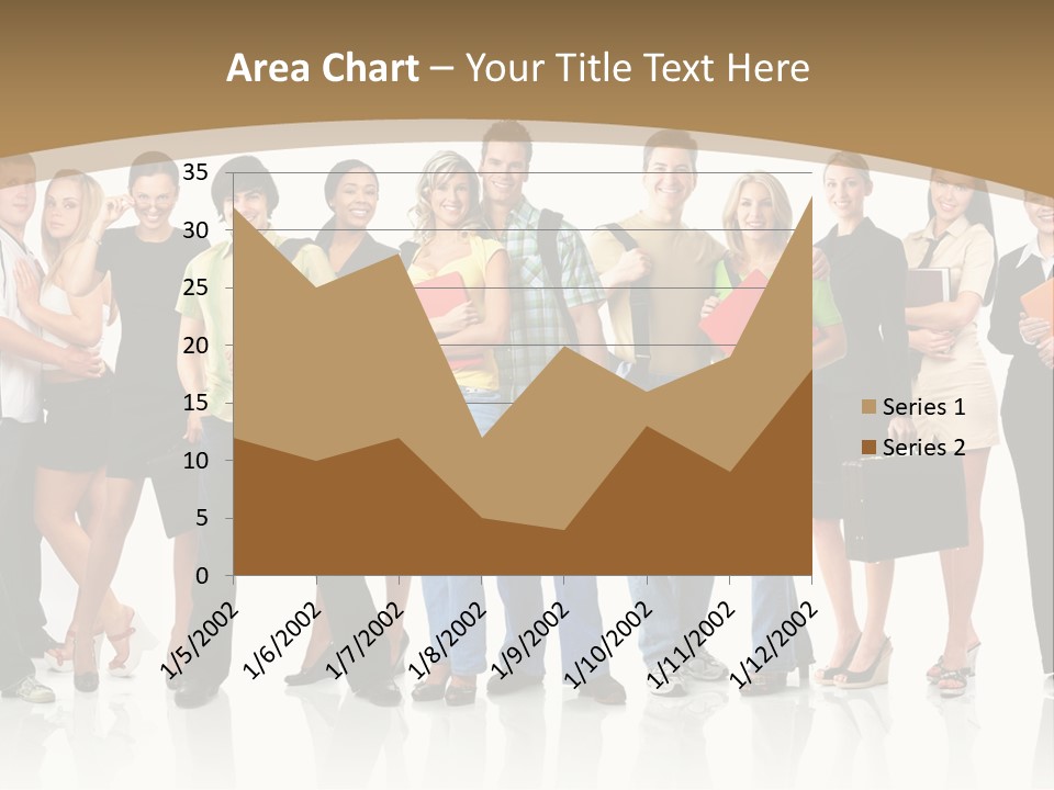 White Educated Youth PowerPoint Template