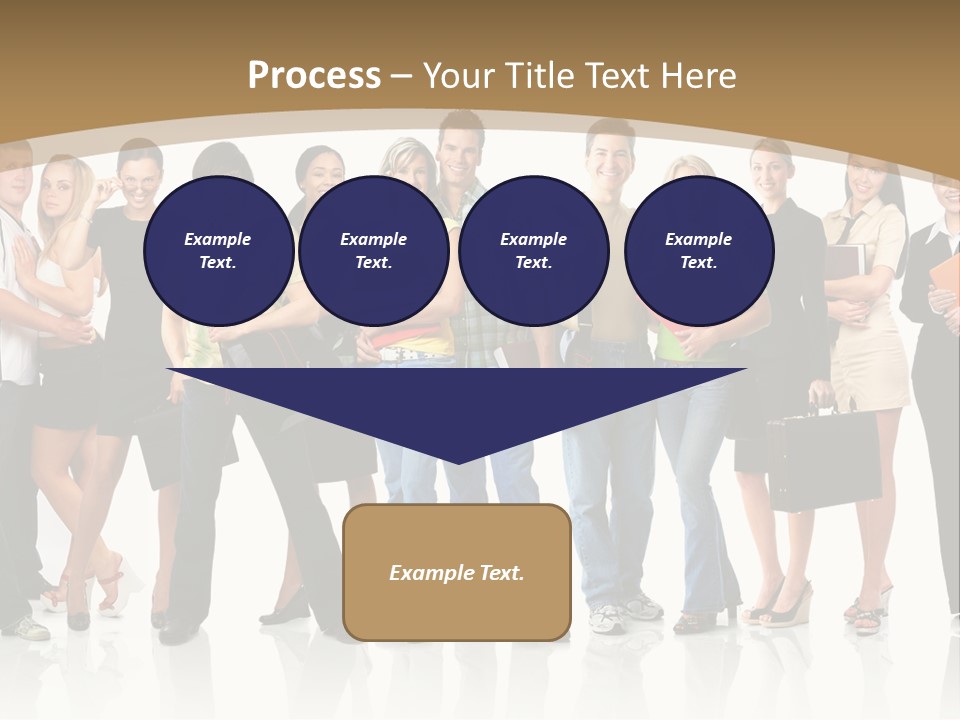 White Educated Youth PowerPoint Template