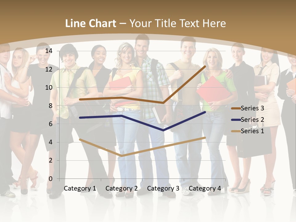 White Educated Youth PowerPoint Template