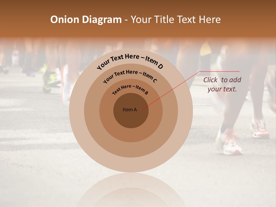 Athletes Race Men PowerPoint Template