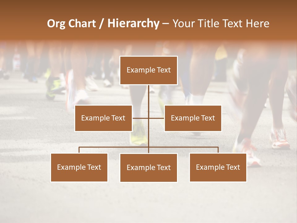 Athletes Race Men PowerPoint Template