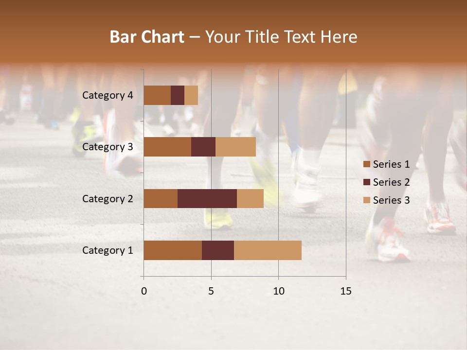 Athletes Race Men PowerPoint Template
