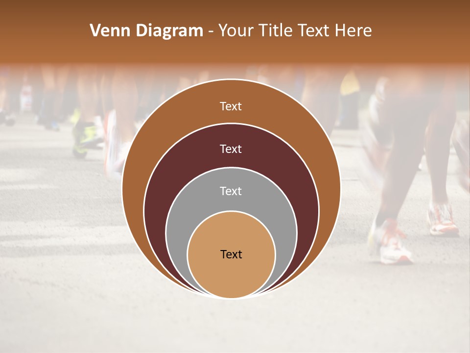 Athletes Race Men PowerPoint Template