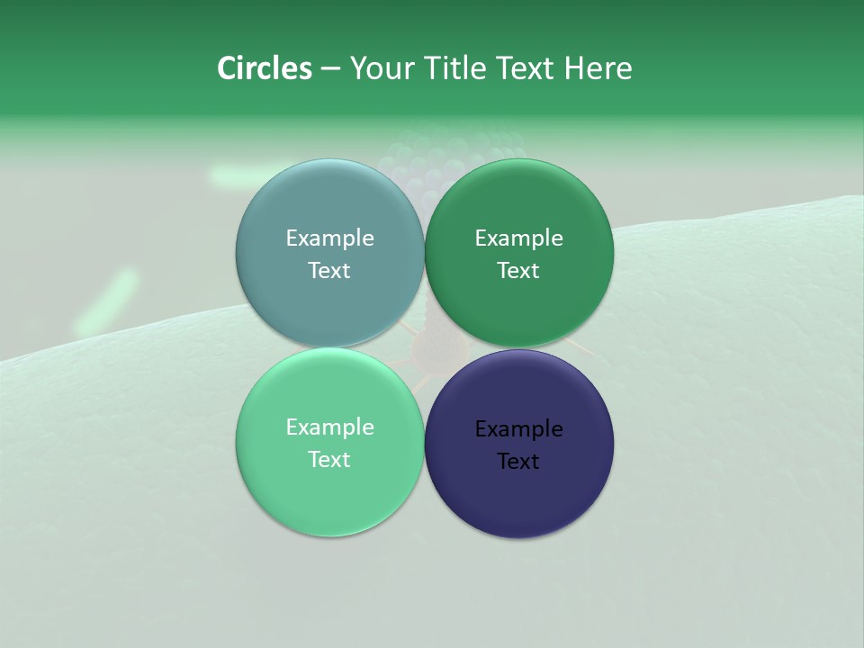 Bacteria Medical Sem PowerPoint Template