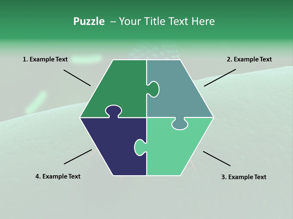 Bacteria Medical Sem PowerPoint Template