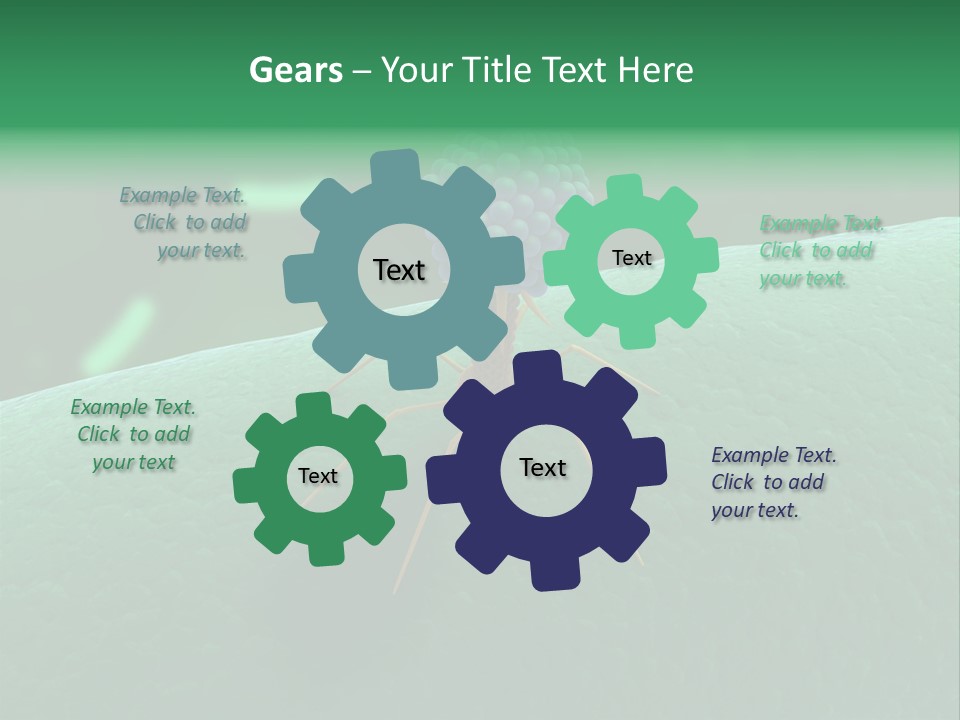 Bacteria Medical Sem PowerPoint Template