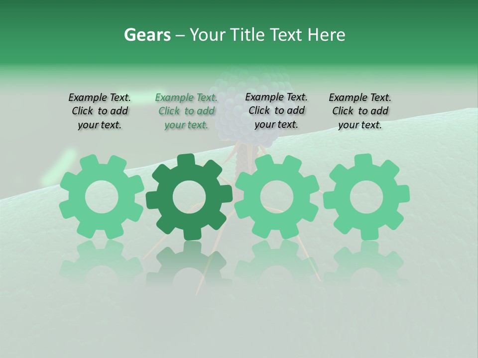 Bacteria Medical Sem PowerPoint Template