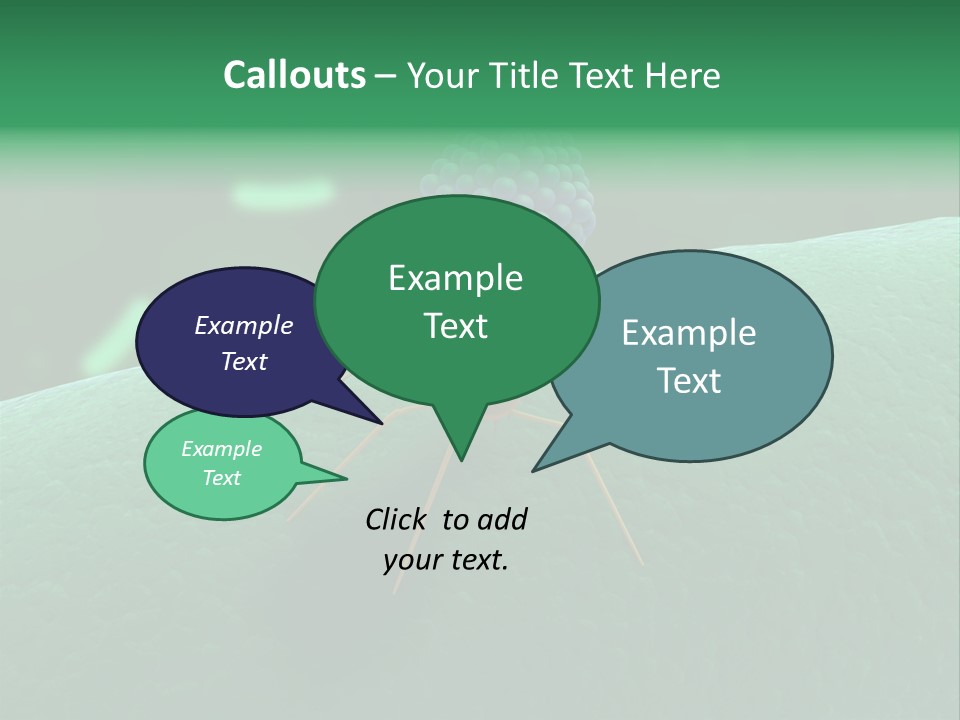 Bacteria Medical Sem PowerPoint Template