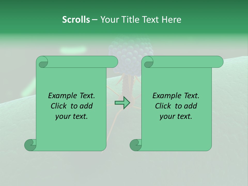 Bacteria Medical Sem PowerPoint Template