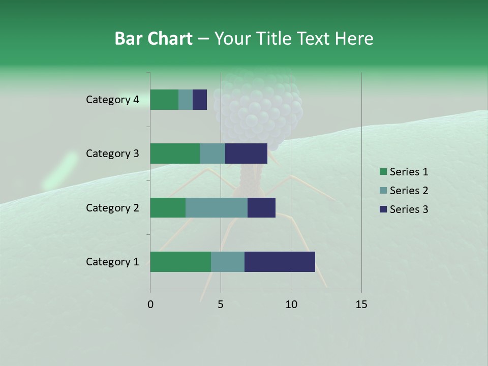Bacteria Medical Sem PowerPoint Template