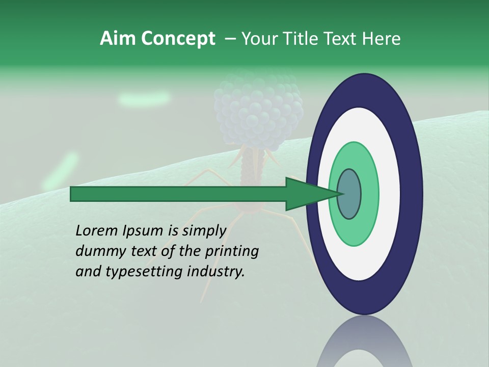 Bacteria Medical Sem PowerPoint Template