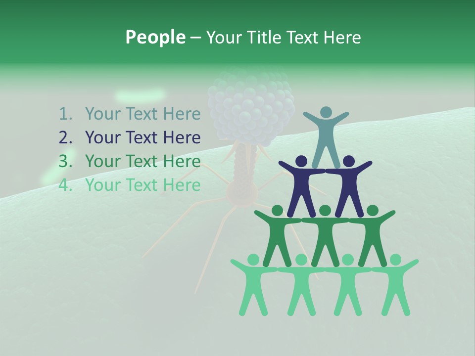 Bacteria Medical Sem PowerPoint Template