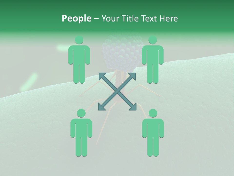 Bacteria Medical Sem PowerPoint Template