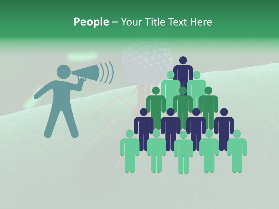 Bacteria Medical Sem PowerPoint Template