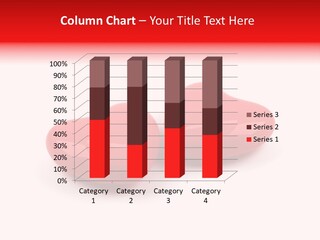 Two Red Hearts On A White Background Powerpoint Template PowerPoint Template