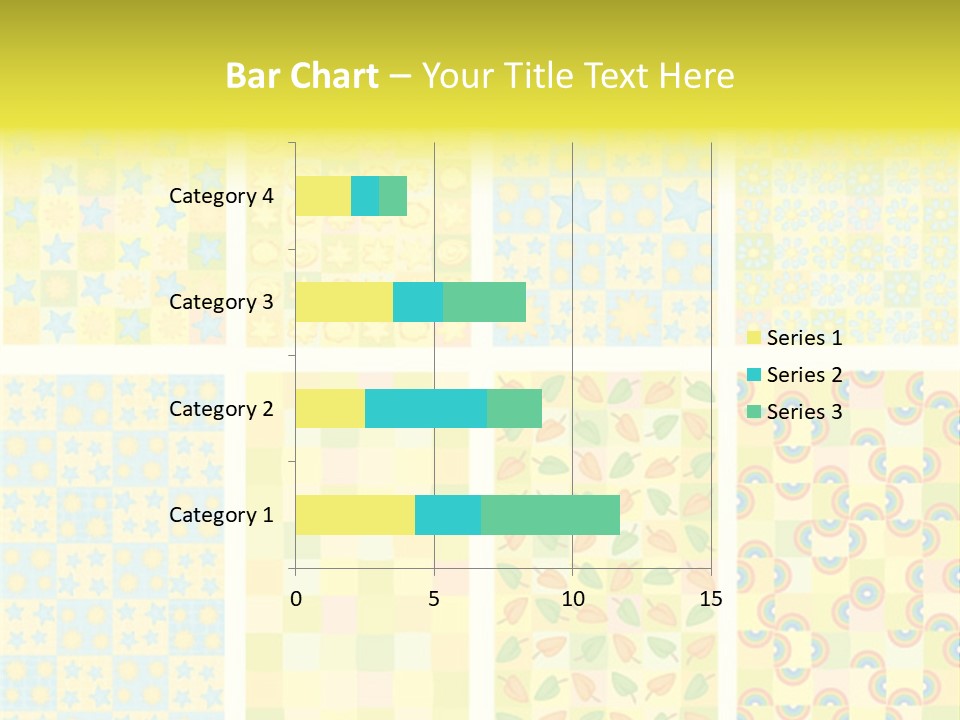 Pattern Yellow Ornament PowerPoint Template