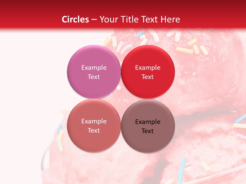 Cup Refreshing Cute PowerPoint Template