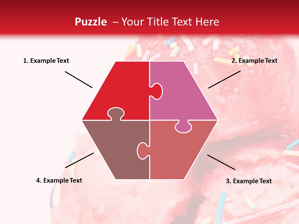 Cup Refreshing Cute PowerPoint Template