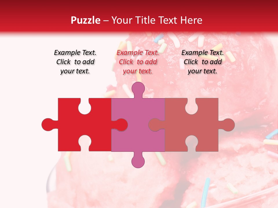 Cup Refreshing Cute PowerPoint Template