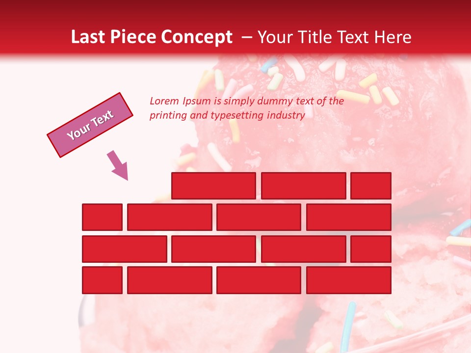 Cup Refreshing Cute PowerPoint Template