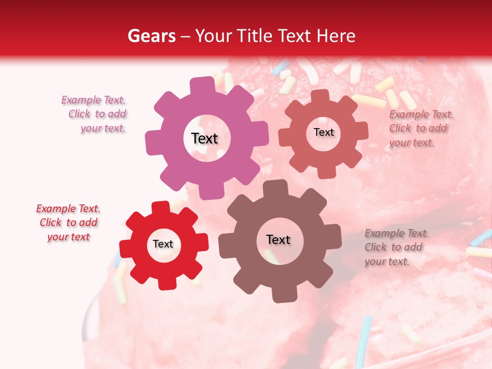 Cup Refreshing Cute PowerPoint Template