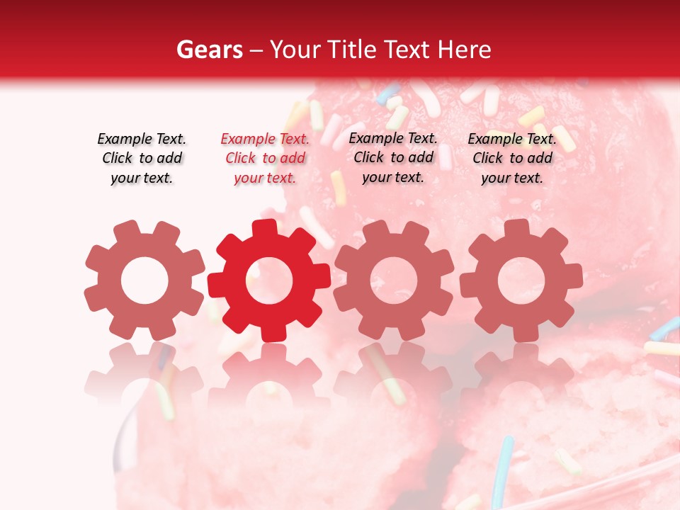 Cup Refreshing Cute PowerPoint Template