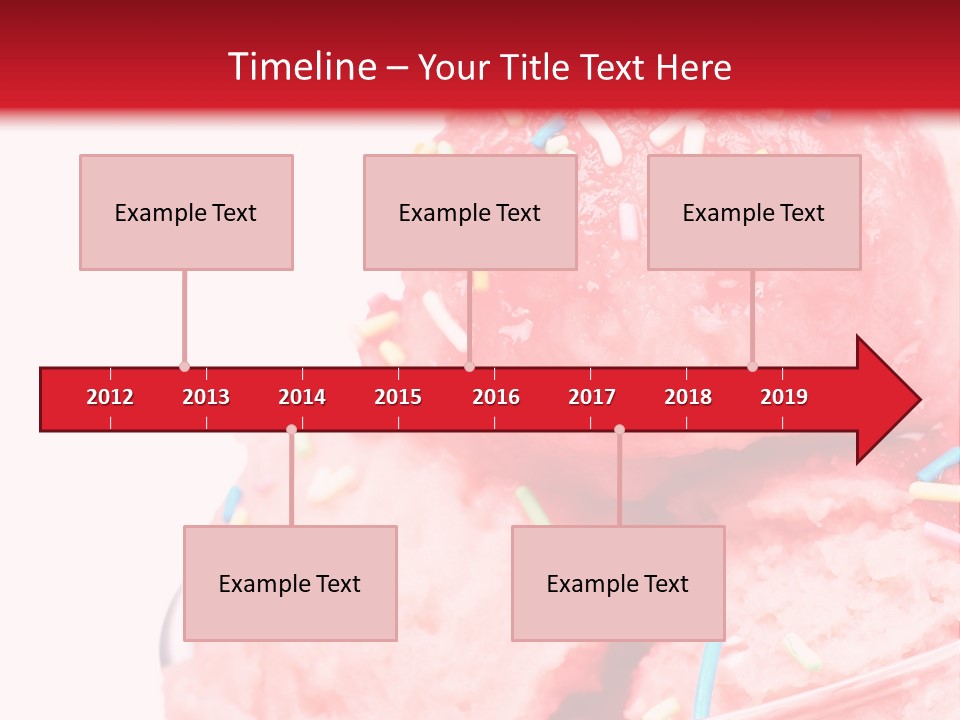 Cup Refreshing Cute PowerPoint Template