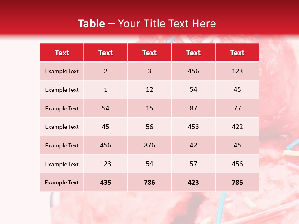 Cup Refreshing Cute PowerPoint Template